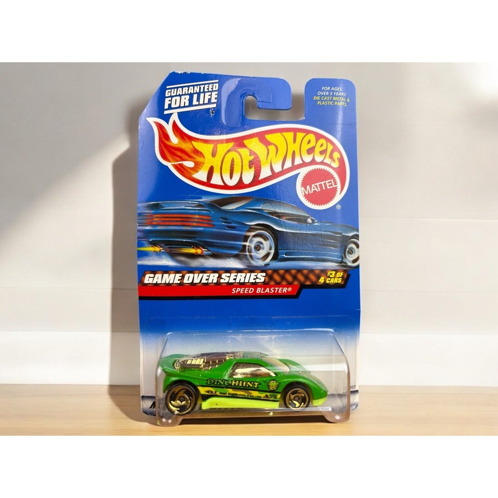 Hot Wheels Speed Blaster Game Over Series #3 of 4 1998 Dino Hunt Mattel Diecast‎